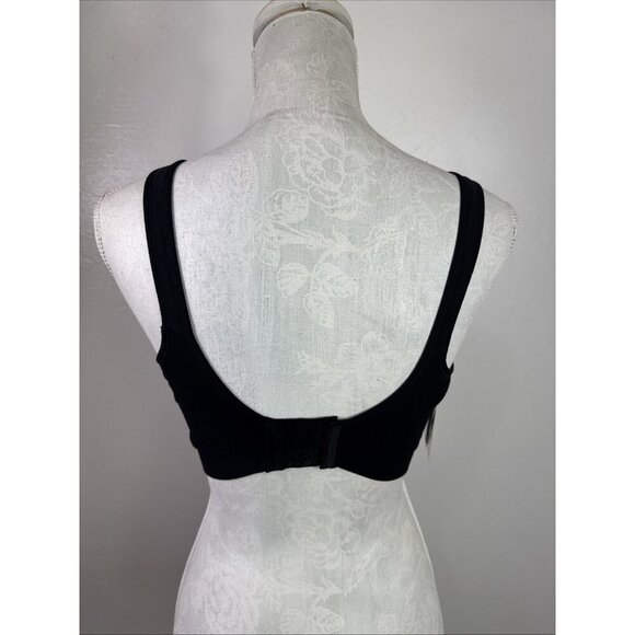 True Kind Daily Comfort Wireless Shaper Bra Women's XL Black NWT 0076 - Picture 4 of 11